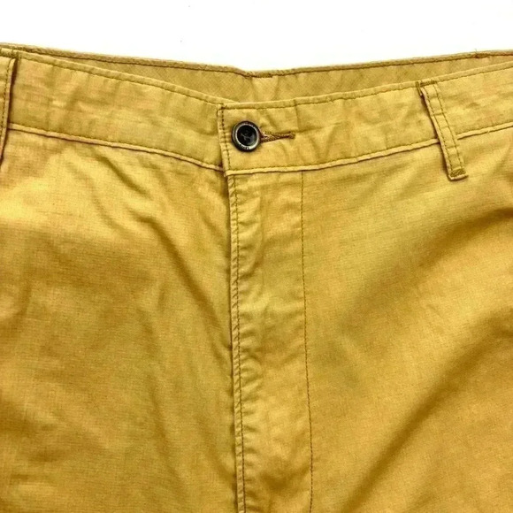 Levi’s Men Khaki Cotton Blend Safari Flap Pocket Long Mens Cargo Shorts Size 40 - Picture 4 of 15